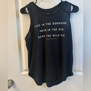 NWOT Spiritual Gangster Black Tank Top Size Medium